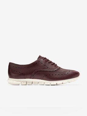 Cole Haan ZEROGRAND Wingtip Oxford Cordovan size 7.5